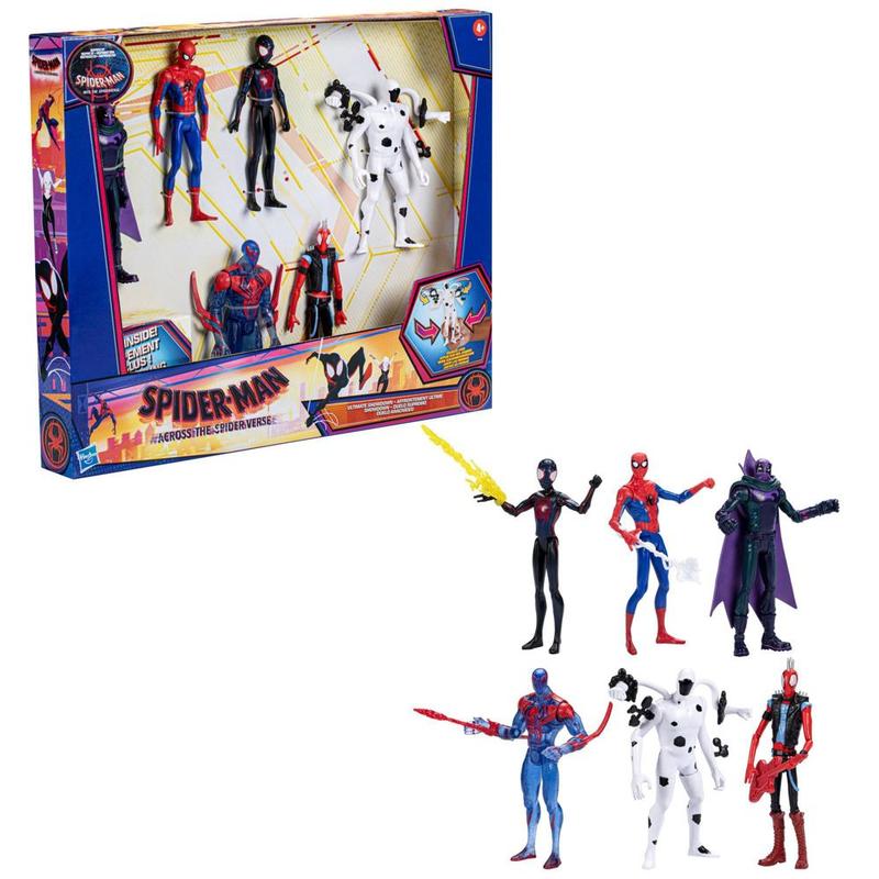 Marvel Spider-Man Ultimate Showdown Action Figure Set - 6pk