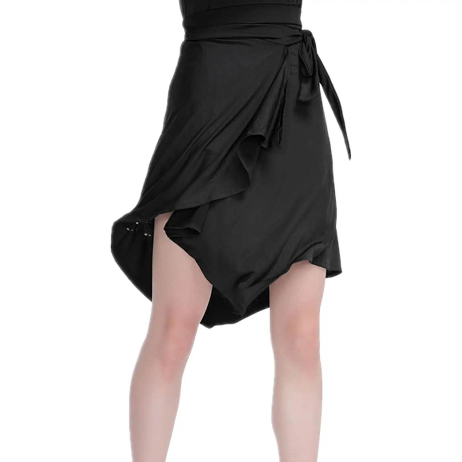 Women Latin Salsa Tango Dance Skirt Dress Wrap Scarf Dancewear Swing Rumba Ballroom Costume