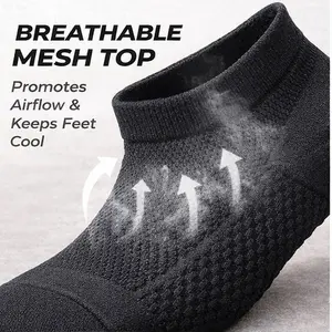 Soft Stretchy Low-Cut Socks, Moisture-Wicking, Everyday Wear