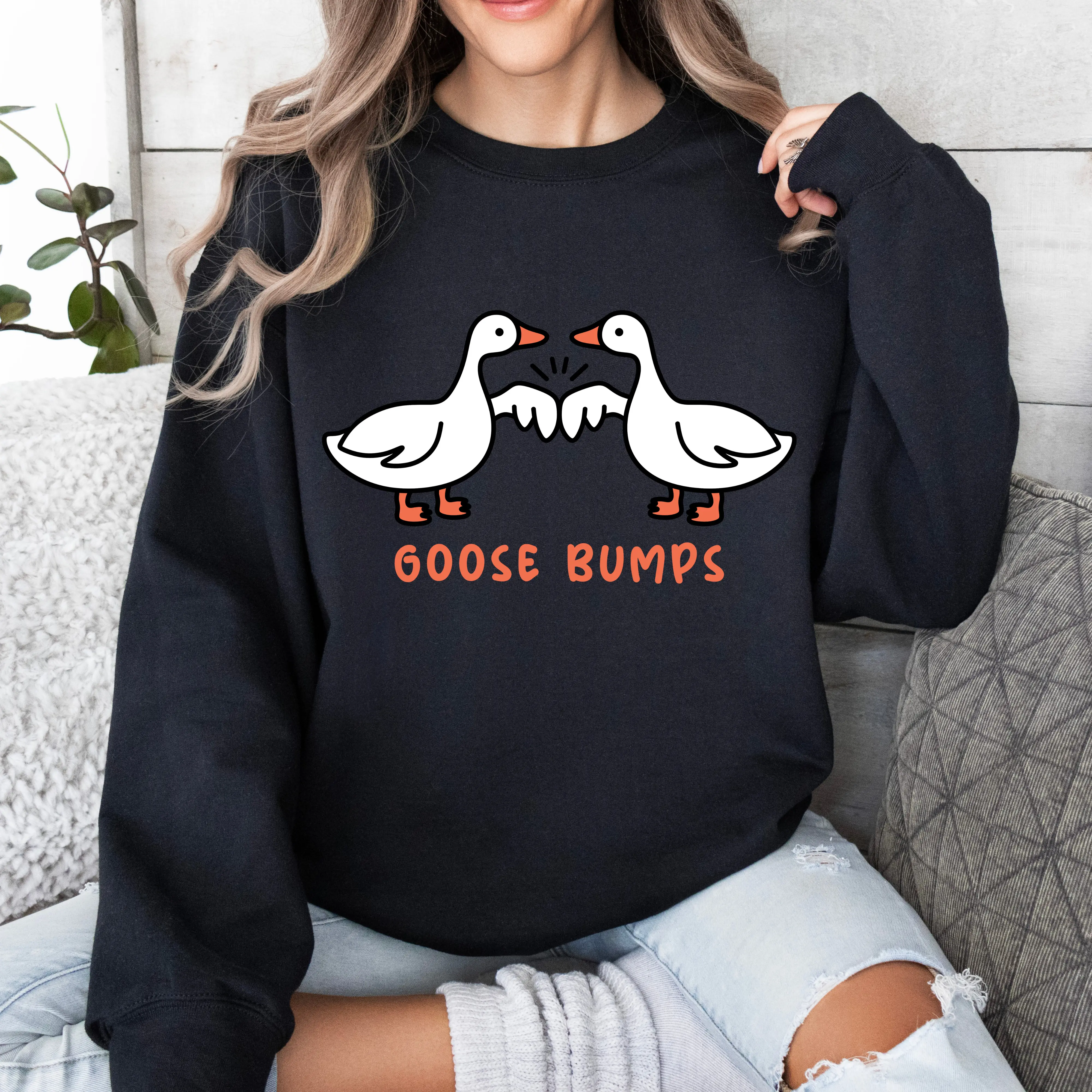 goose sweatshirt Goose Bumps kanye  new  merch
