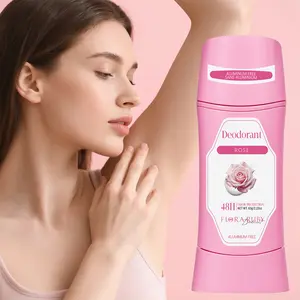 Flora Ruby's popular body deodorizer stick is rich in various fragrances, including rose, coconut jasmine, pear aloe vera, cucumber green tea, which can last for 48 hours and gently moisturize the skin.