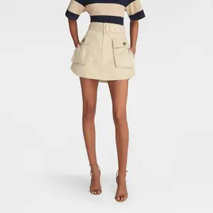 KBB by KAHLANA Women's 'The Flared Cargo Skirt'