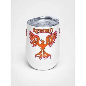 Fire Phoenix Reborn Wine Tumbler