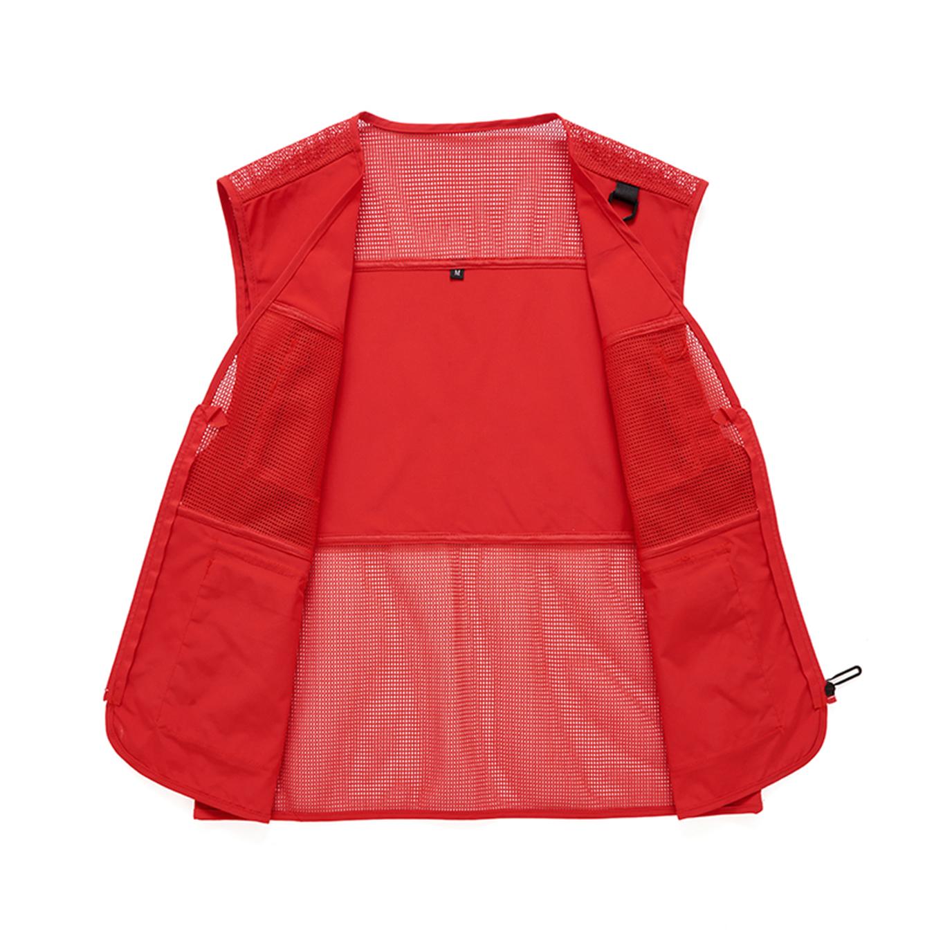 Versatile Mesh-Lined Utility Vest for Men Durable Quick-Drying Ideal for Outdoor Activities Menswear Tops