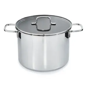 BergHOFF Helix 18/10 Stainless Steel 10.25" Stock pot 10.6qt