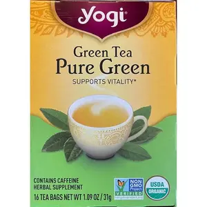 Herbal Tea Yogi Pure Green Tea - Supports Vitality