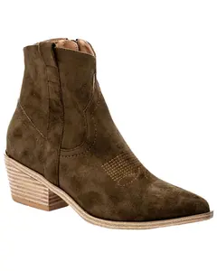 Hey Girl By Corkys Women's Quittin Time Fashion Booties Snip Toe - 80-0200-Dgfs