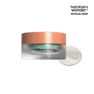 [HARUHARU WONDER Official Shop]- Centella Phyto & 5 Peptide Concentrate Cream 30ml - Revive, firm, and lock in moisture with one tried and true formula