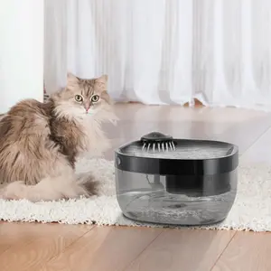 7L Pet Water Fountain with Pump & Filter Anti-Dry Burning Cat Running Water Dispenser Auto Recirculating Pet Water Flow Drinker