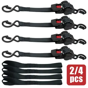 1pc/2pcs/4pcs can be fixed with telescopic straps,fixed to a trailer with a breaking strength of -1400 pounds, heavy-duty bolt fixedtrailer straps, suitable for Automotive, boats, water motorcycles, motorcycles - reusable