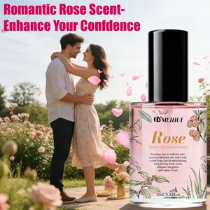 Rose Scented Deodorant Spray, Body Odor Remover, Long-Lasting Fragrance, Suitable for Men Women Elderly, 10ML Multi-Surface Use, Home Clothing Freshener