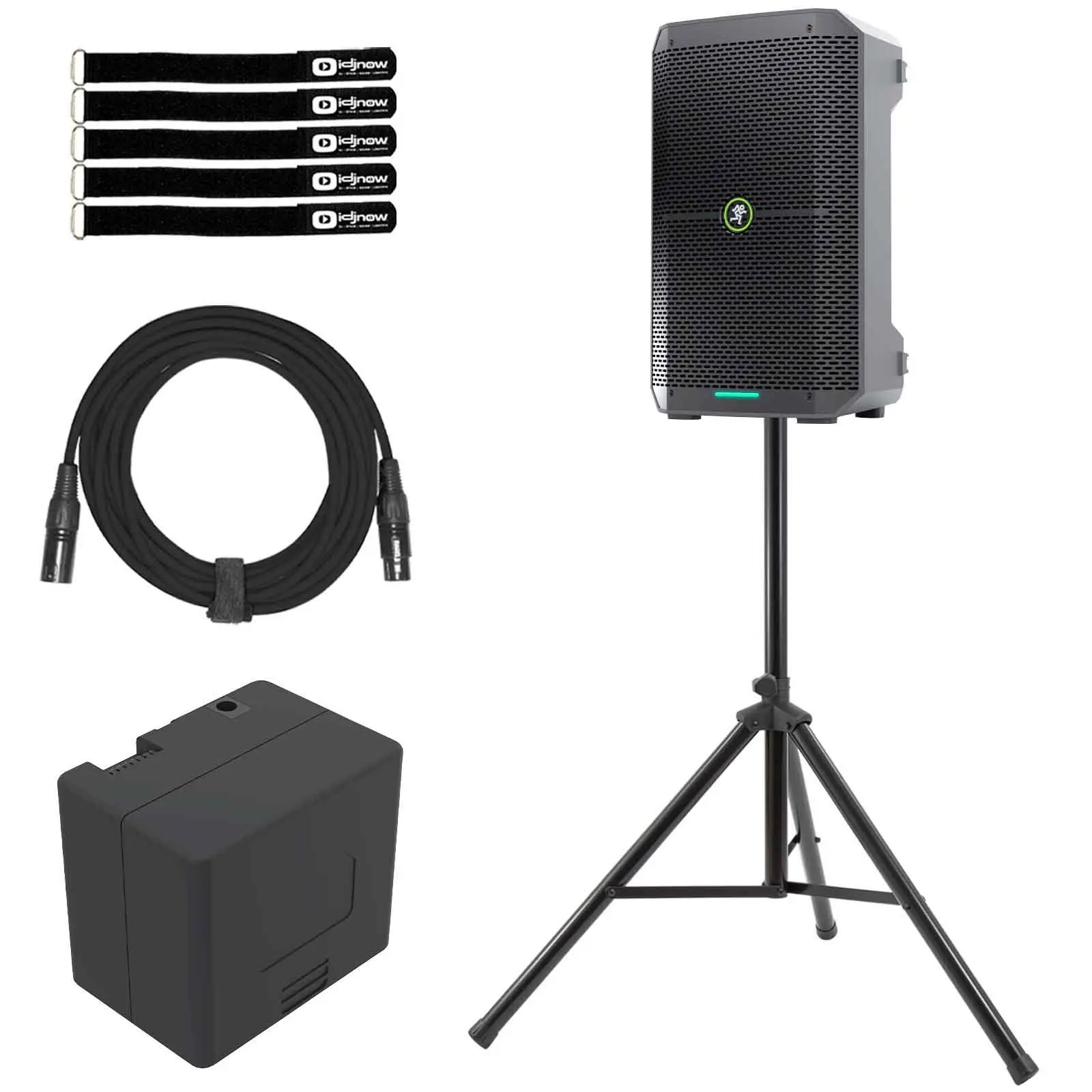 Mackie Thump GO 8" Portable Battery-Powered Loudspeaker with Spare Battery Package
