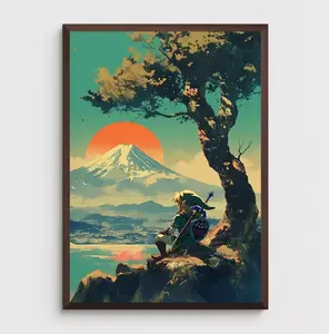 The Legend of Zelda Poster  Poster Print Home Decor Wall Art Picture Posters (NO FRAME)