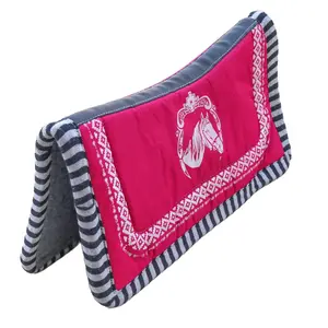 Carona Pink Magenta Charra Algodon Cotton Saddle Pad