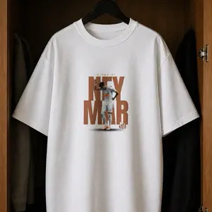 Neymar Graphic Tee – White+Gift Socks
