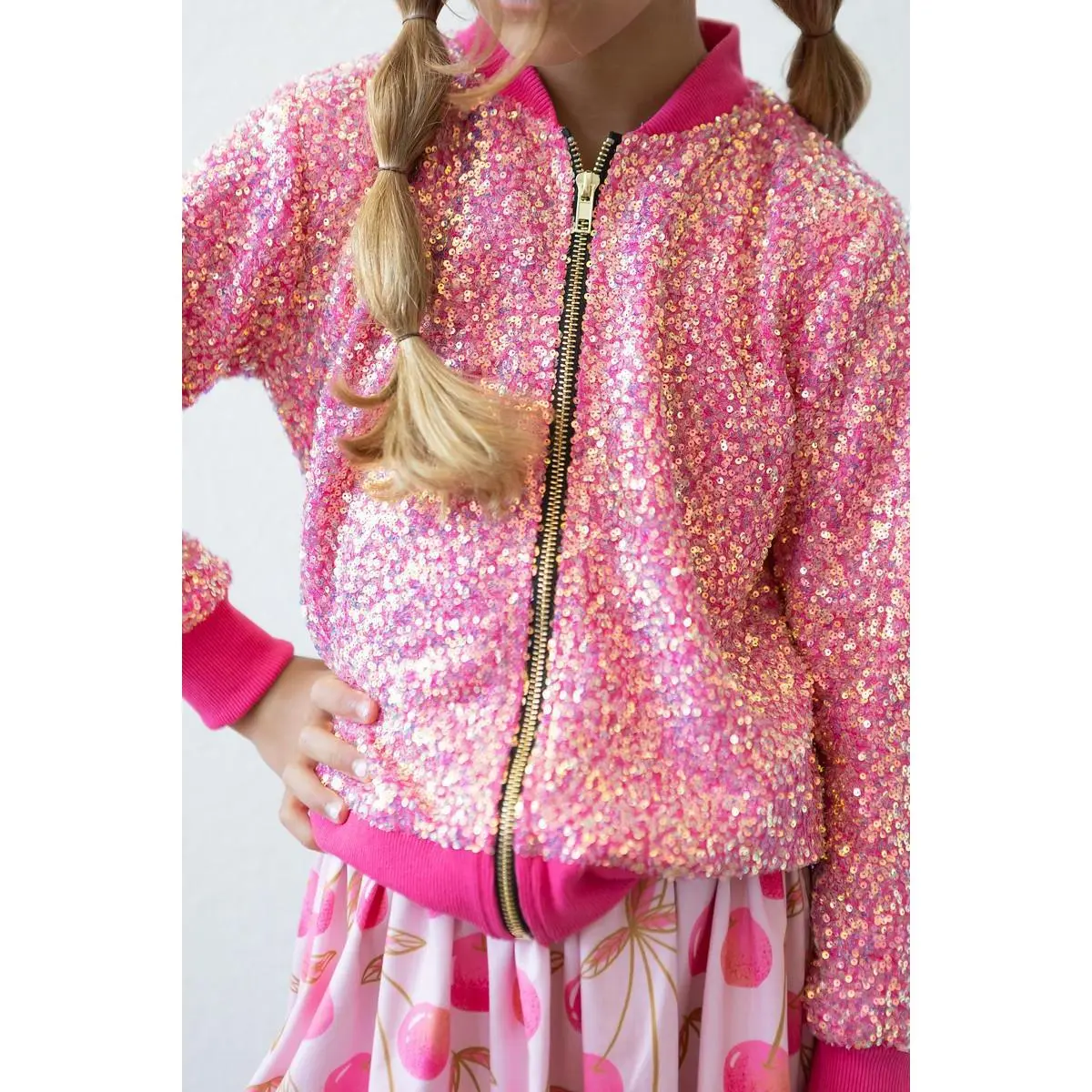 Hot Pink Sequin Jacket Hot Pink Sequin Jacket