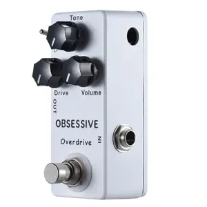 MOSKY Obsessive Overdrive Guitar Effect Pedal, with True Bypass Switch, Drive /Volume /Tone