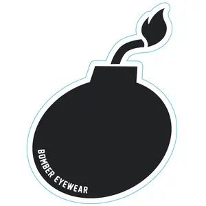 Decal Black Bomb Sticker