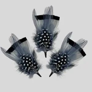 3 Feather Pack Stetson Lowrider Fedora Pachuco Cowboy Hat 3-4" Inch Combo Hatband Feather