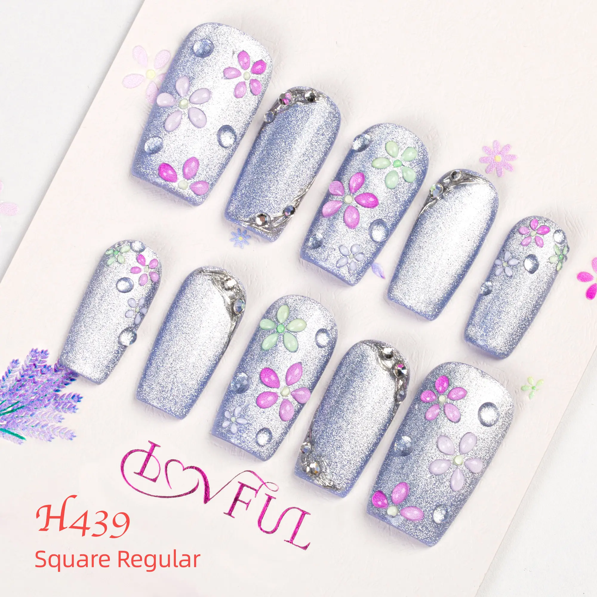 Misty Lilac Bloom H439