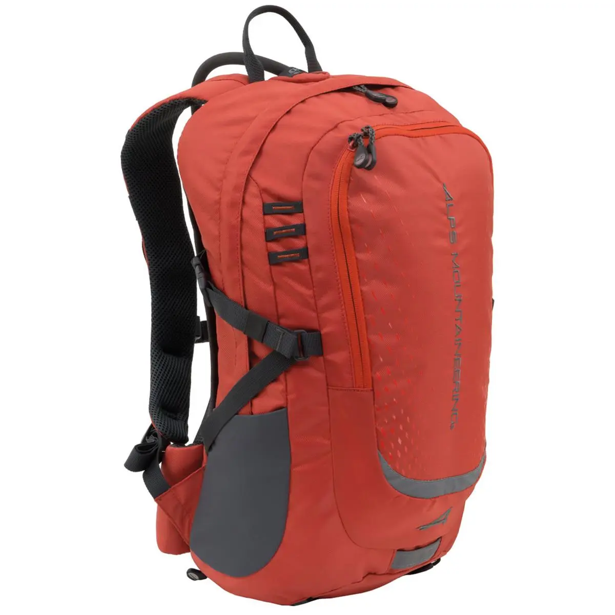 212 MAIN ALPS Mountaineering Hydro Trail 17 Mesh Backpack - 3L Hydration Reservoir, Hydration Port, Reflective Strips, Suspended Mesh Back Panel, Side Compression Straps, Portable Outdoor Active Day Pack