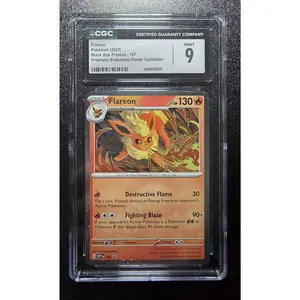 Flareon, Cosmo Holofoil, Black Star Promo, 167 Prismatic Evolutions Poster Collection