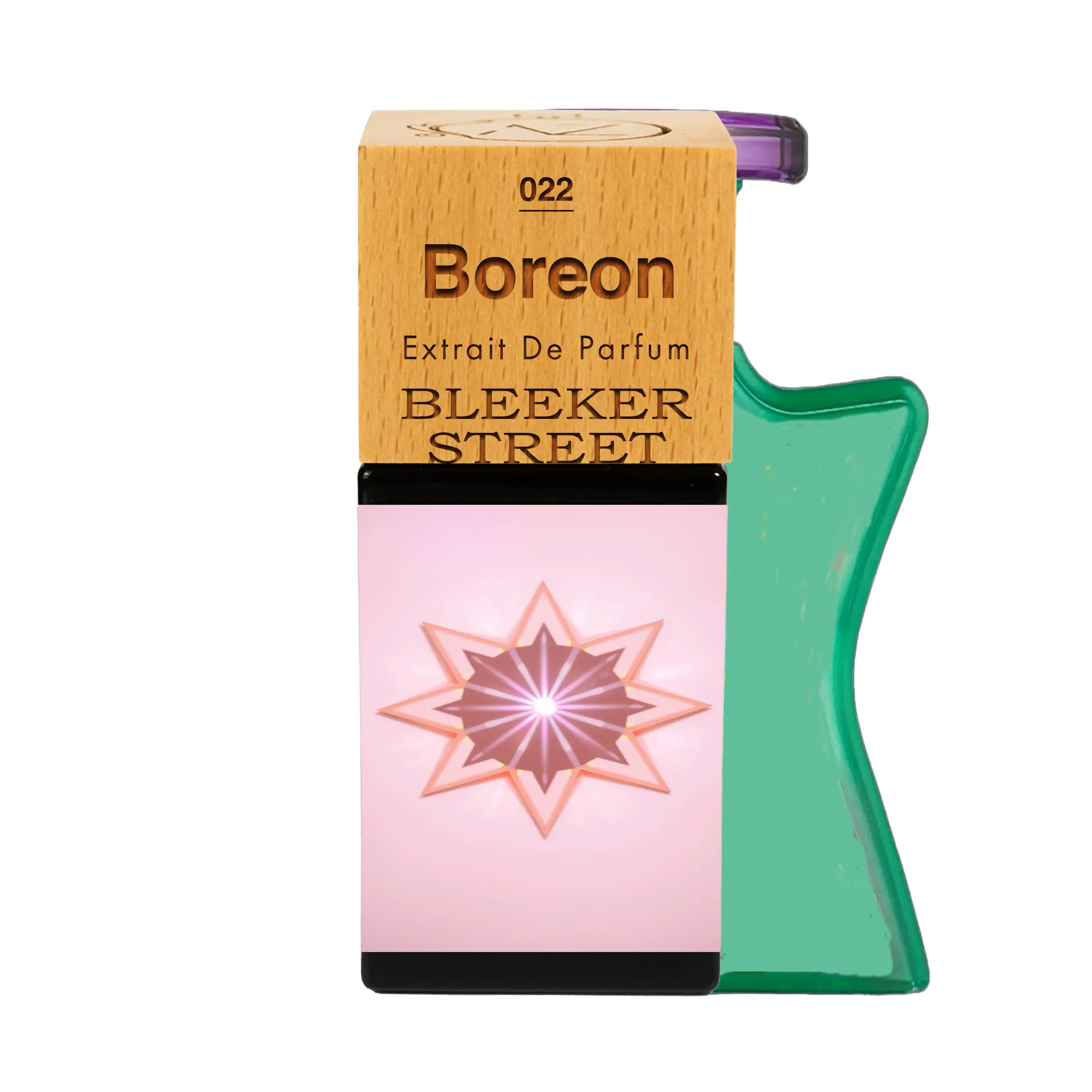 Boreon N°22 | Violet Leaf, Blueberry, Cassis And Thyme; Cedar, Jasmine And Cinnamon; Oakmoss, Suede, Patchouli, Amber, Vanilla And Caramel. Home fragrance