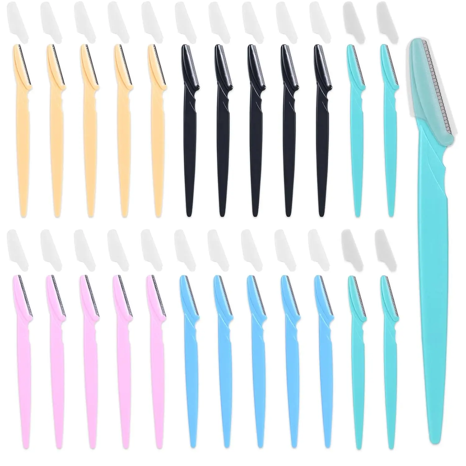 15-Piece Disposable Razors for a Smooth Shave, Lightweight Hair Removal Kit for Sensitive Skin with Non-Slip Grip for Men & Women, Body Care, Daily, Adults, Nonslip, Compact, Ergonomic, Clean Shave, Travel Shaving, Smooth Shave Shaving