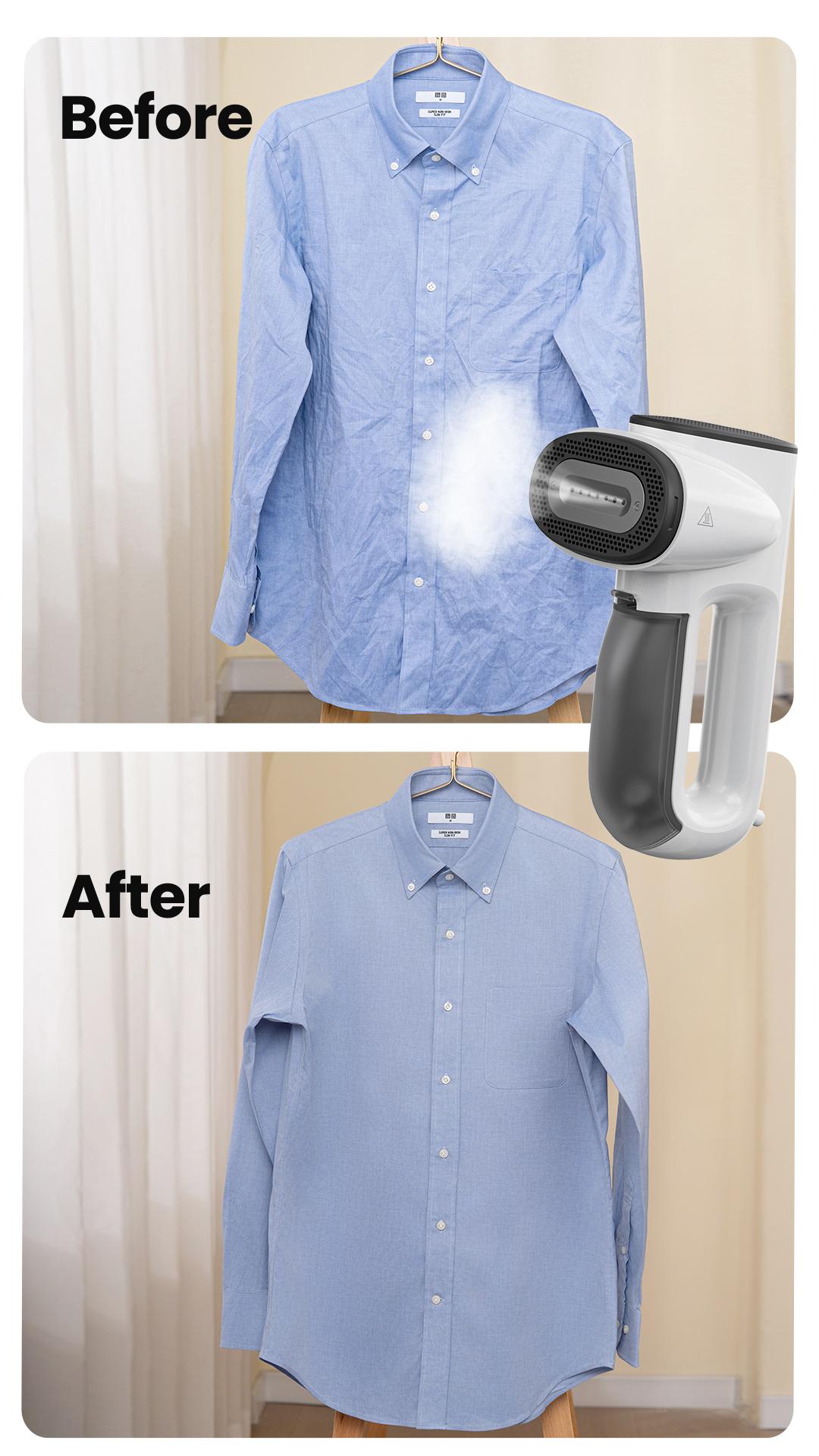 Neakasa Magic 1 Vacuum Steamer-Handheld Travel Home Garment Steamer for Clothes, 2300Pa Suction for Clothes Grips, Steamer Iron 2 In 1.