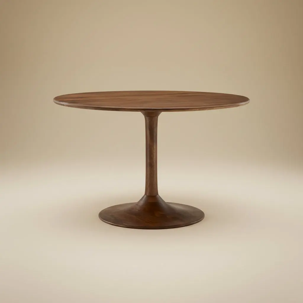 Lippa 48" Round Solid Wood Dining Table by Modway