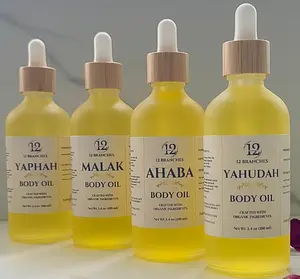 12 Branches Signature Body Oil Collection | 4-Piece Set | 3.4 fl oz Each