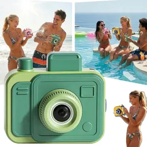 Prank Water Gun, Two-Way Spray Prank Camera Water Gun, Pocket-Sized Water Toy, Perfect for Pool Parties, Beach Games, Backyard Water Fights, and Summer Pranks