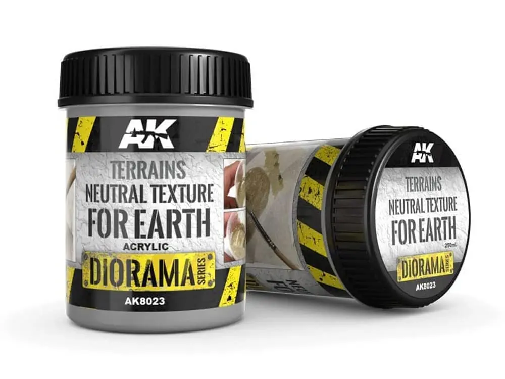 AK Interactive - Diorama - Earth Neutral Texture (250ml) AK8023