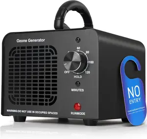 Ozone Generator 45000mg/h, Commercial Grade Ozone Odor Eliminator, High Capacity O3 Ion Air Purifier Deodorizer with Timer, Effective for Smoke, Pet Smell, Paint Odor, Home Bedroom & Indoor Spaces