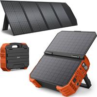 Orange+120W Solar Panel