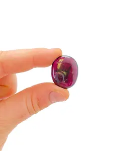 Garnet Tumbled Stone (Grade AAA) - Polished Garnet Crystal - Rhodolite Garnet
