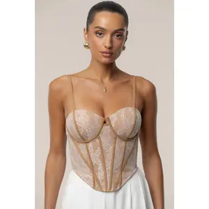 Ivory Desire Lace Corset