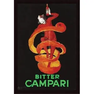 Hot Stuff 2137-08x10-VA 8 x 10 in. Bitter Campari Vintage Ad Poster Print by Leonetto Cappiello