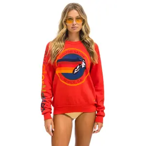 AVIATOR NATION SWEATSHIRT - RED