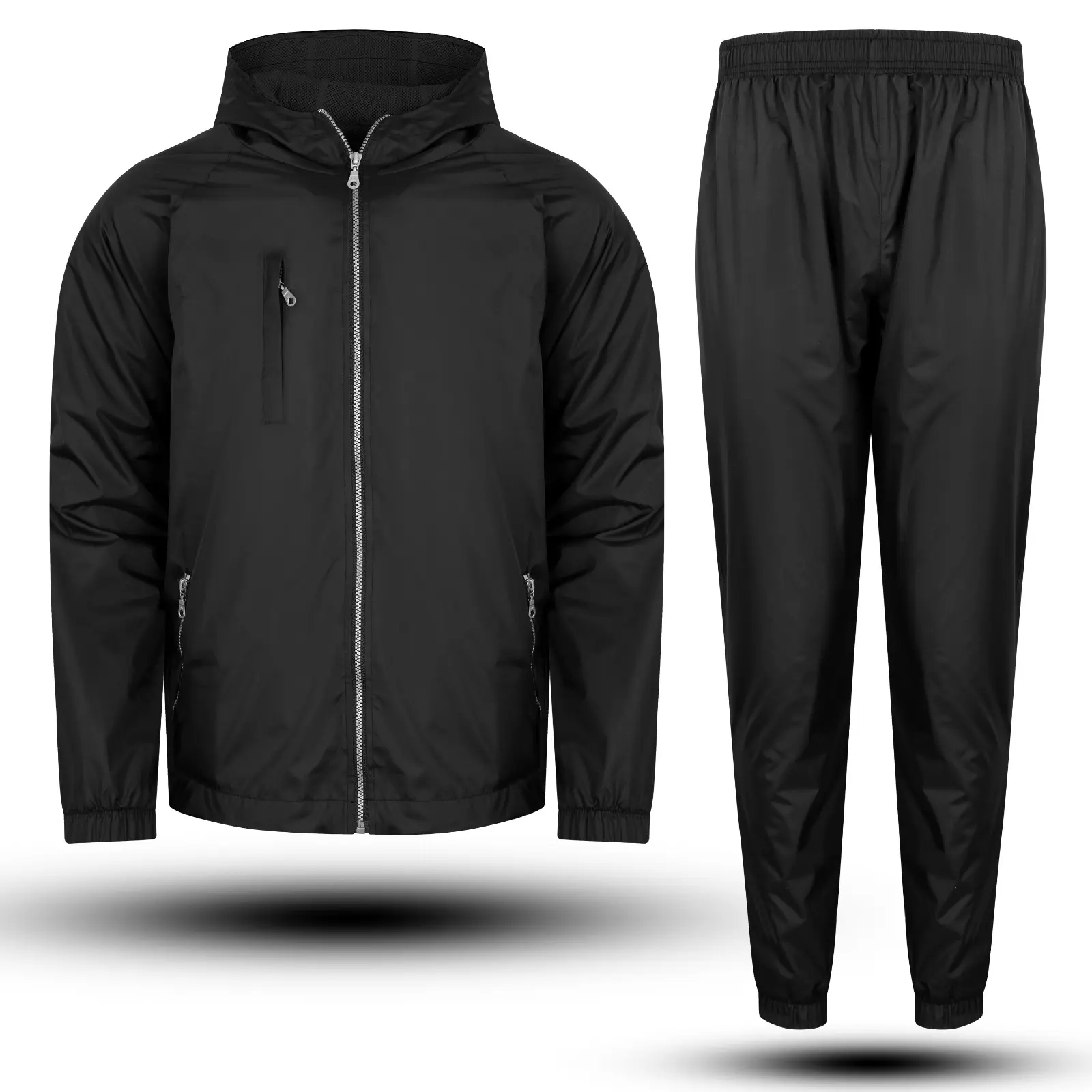 Men's WindStopper Waterproof Tracksuit Set - Top & Bottom Workout Set, Lightweight, Waterproof Design, Breathable Comfort, Suitable for All seasons tracksuit pant