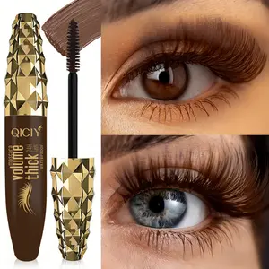 Waterproof Mascara, 1 Count Long Lasting Eyelash Extensions Mascara, Professional Eye Enhancement Makeup Products for Women & Girls, Cosmetic