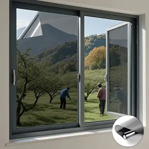 Heat Insulation Film, 1 Roll One-way Perspective Sun Protection UV Protection Solar Film, Home Balcony Shading Film, Living Room Home Decoration, Window Privacy Films, Window Sun Blocker, Solar Control Window Film