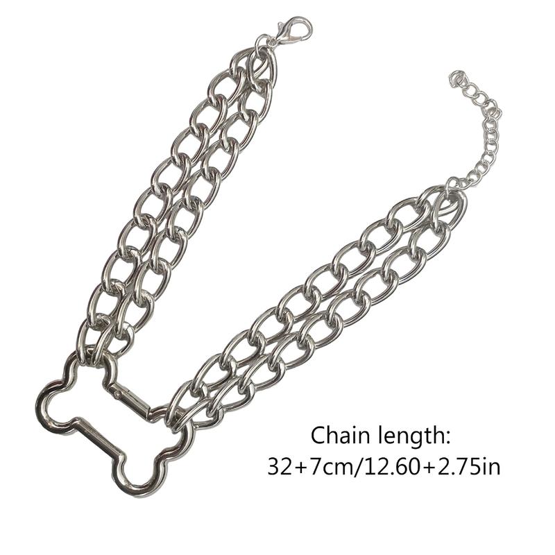 Adjustable Length Necklace Unique Chain Choker Fashionable Clavicle Adjustable Length Necklace Unique Chain Choker Fashionable Clavicle