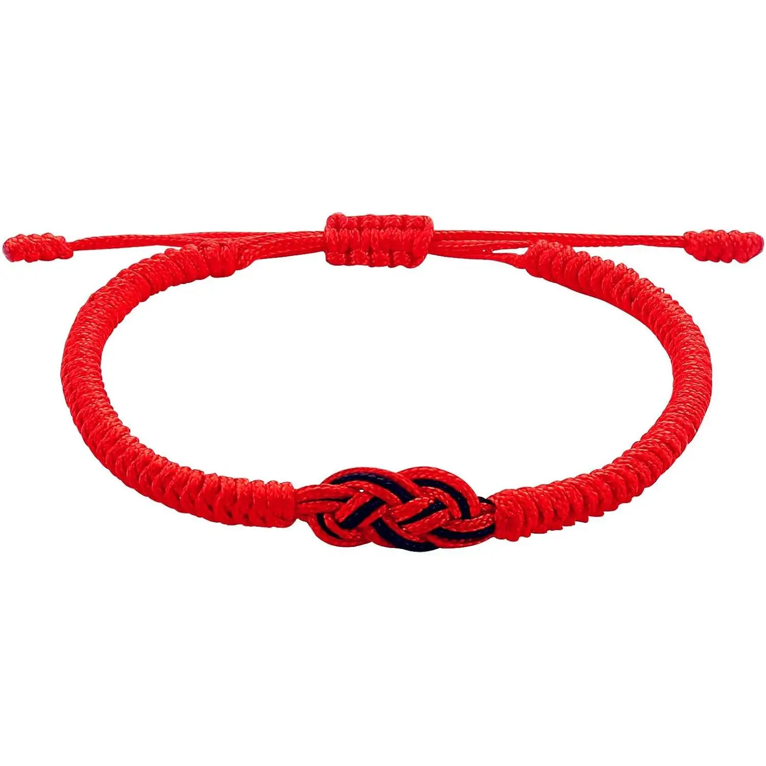 Tibetan Lucky Bracelet Handmade Amulet Knot Woven Red Black White String Rope Protection Bracelets for Women Men BFF Friendship Couples Family Birthday Mothers Day Christmas Fashion  Gifts