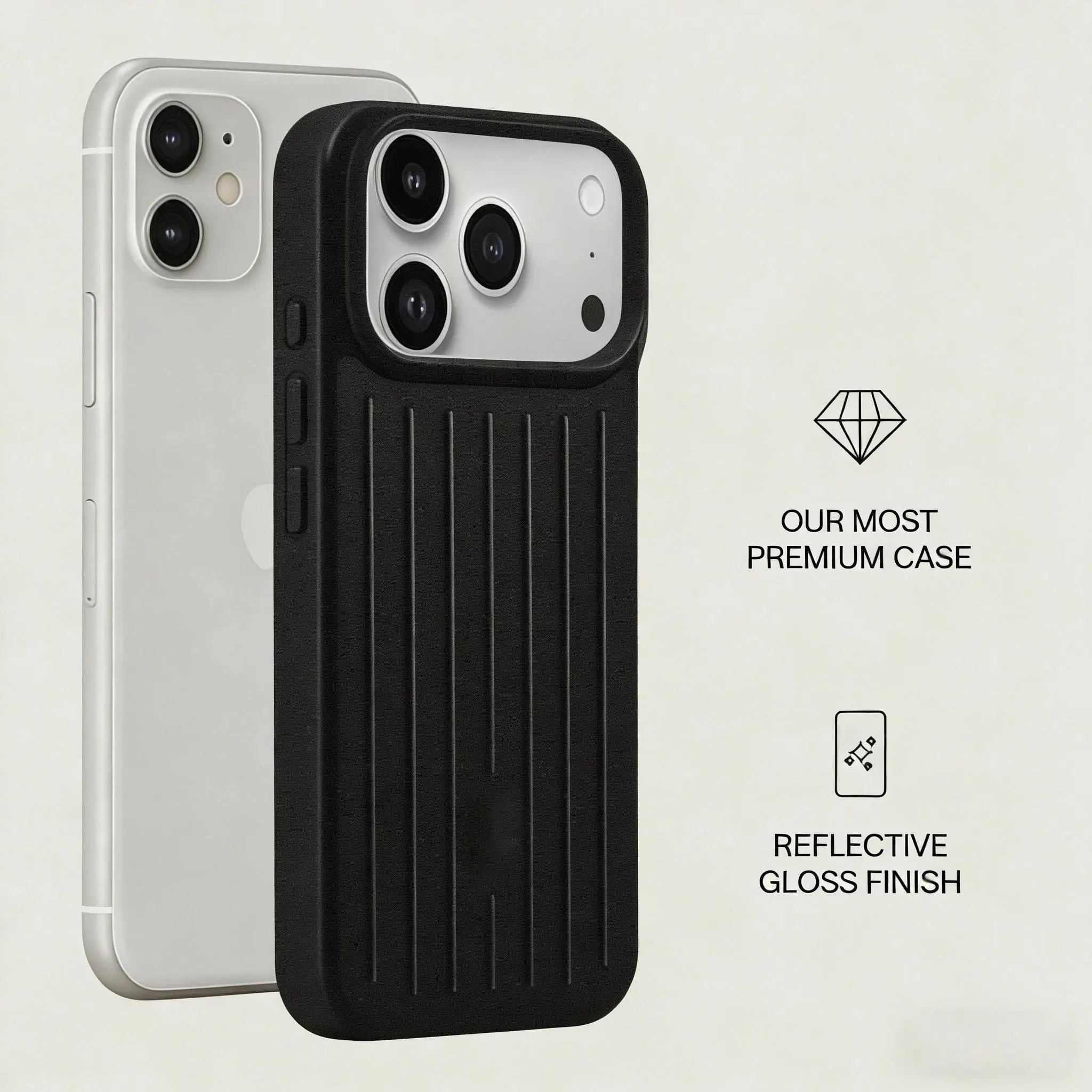 NGANGEE Non-Slip Textured Hard PC Plastic Phone Case – for iPhone 17/16/15/14/13 Pro Max, Pro Plus and Air, Protective Phone Case fashion gift anti-drop case anti-drop protection[NO METAL]#YJMYRASJK Protection Cellphone