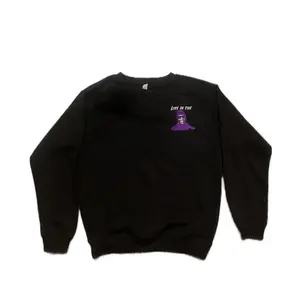 Live in the “Future” Crewneck Long Sleeve Pullover Tops