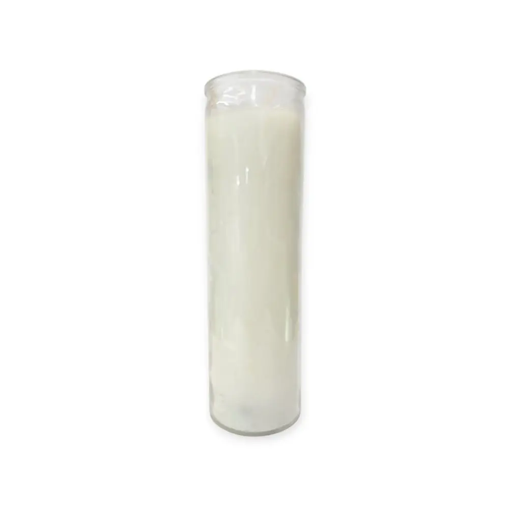 White Aromatherapy Candles - Non-Toxic Wax, Light, Paraffin Wax Candles Alternative, Peace of Mind, Spiritual Rituals Energy Cleansing, Discreet Box Home Decor Home Supplies