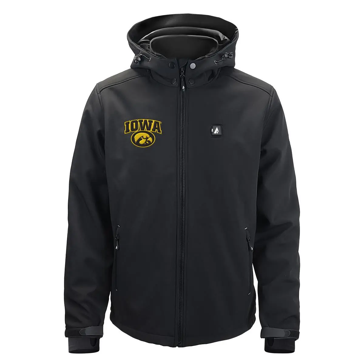 ActionHeat Iowa Hawkeyes 5V Men's Softshell Battery Heated Jacket (Pre-Order - 1-2 Weeks)