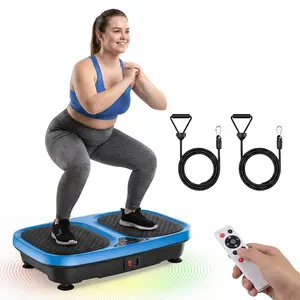 Sweetcrispy Household Full-Body Vibration Platform - Vibrating Plate Fitness Equipment for Physical Exercise