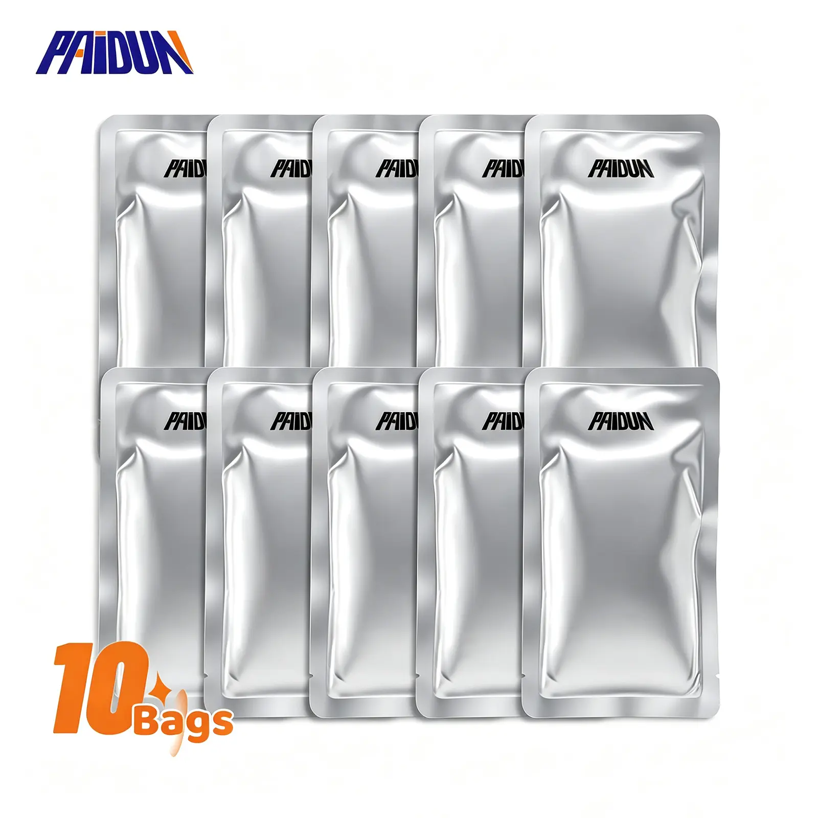 PAIDUN 10Bags Cold Spark Machine Firework Stage Effect Powder 3-5M/9.8-16.4FT Range Safe Material